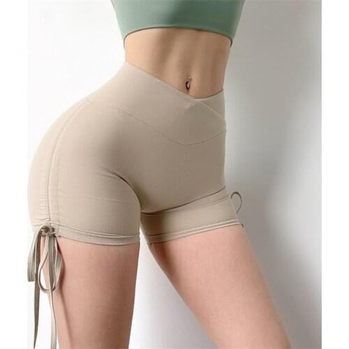 High Waist Yoga Shorts Scrunch Butt Fitness Athletic Short Leggings Women Plus Up Sport Shorts Gym Running Workout Clothes