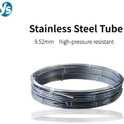 9.52mm Diameter High Quality Stainless Steel Water Pipe Tubing High Pressure and High Temperature Resistant Spray System Coil
