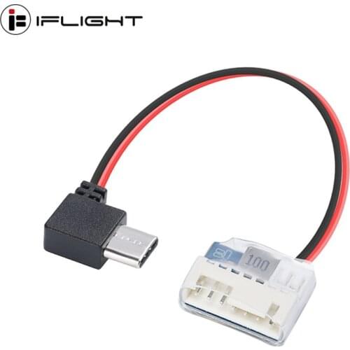 IFlight Balance Head to Type-C Charging Cable BEC Power Supply Adapter Transfer Connector for FPV Drone GoPro Hero 6/7/8/9