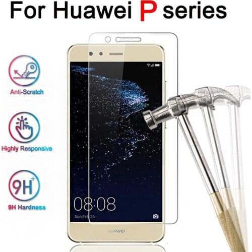 Protective Glass Case On For Huawei p10 lite plus Tempered Glas p 10 p10lite Huavei Hauwei Huawie Screen Protector Original film