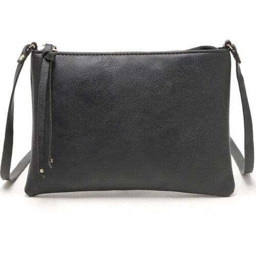 Ladies Mini Shoulder Bag Handbag Purses Hand Bag Vintage Slim Thin Women Leather Messenger Bag Envelope Crossbody Bag for