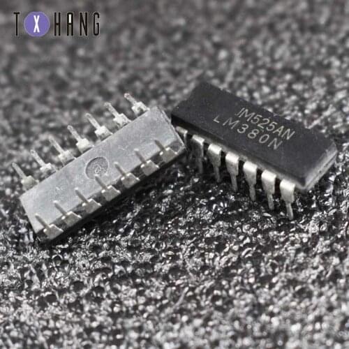 1/5PCS LM380N 14PIN LM380 HIGH QUALITY IC diy electronics