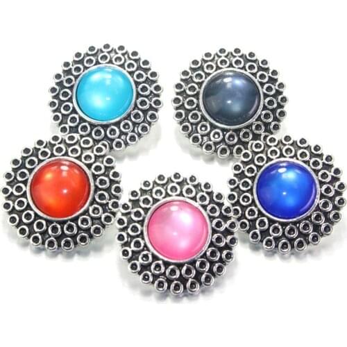 10pcs/lot snaps Bangles&Bracelets fit 18MM snaps buttons charm Jewelry for Women 011205