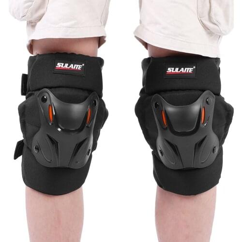 2pcs Motorcycle Off-Road Cycling Safety Knees Pad Universal Knee Support Brace Pad Protector Cycling Equipment Knee Pads