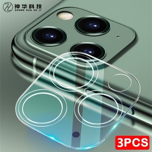 3PCS Camera Lens Tempered Glass For iPhone 12 ProMax 12 Mini Screen Protector On For iPhone 11ProMax Camera Glass For iphone 12