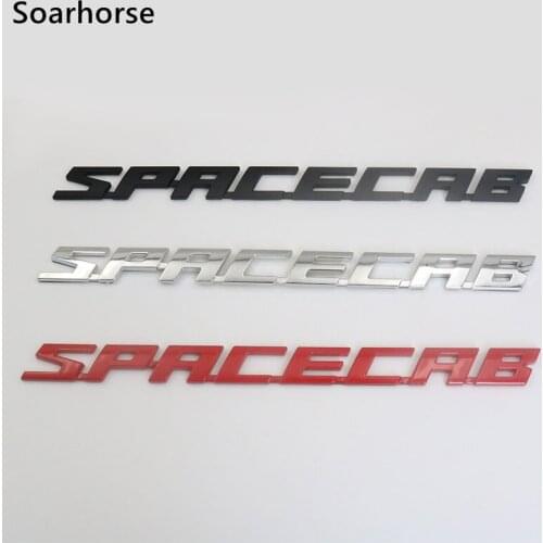 FOR ISUZU ALL NEW D-MAX SPACECAB Emblem Rear Trunk Number / Letter Nameplate Badges Car Logo Sticker