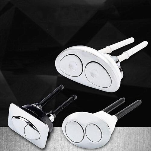 Bathroom Toilet Dual Control Button Oval Triangle Square toilet FLush button Toilet seats water tank press FLush Button,FL21018