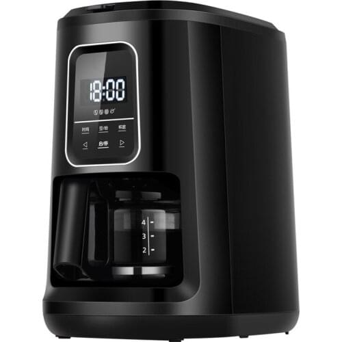 Coffee Machine Household Automatic Freshly Ground Bean Flour Dual-purpose American All-in-one Machine Coffee Maker for Home