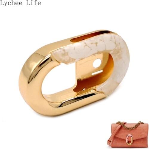 Lychee Life Oval Shaped Magnetic Button Lock For Clothing Accessories Weding Handmade Wedding Decorative Buttons