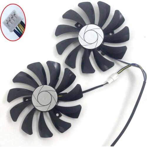 Novo ventilador refrigerador 85mm HA9010H12F-Z substituir para msi gtx 1060 6g inno3d gtx1060 furacão gtx 1050 fãs da placa gráf