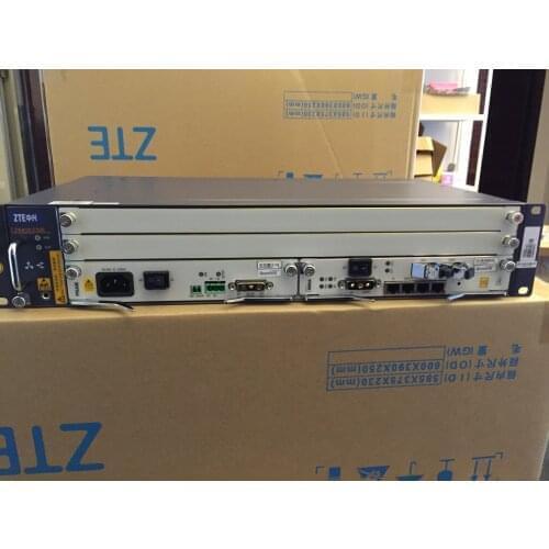 NeW Original ZTE OLT ZXA10 C320 2U GEPON Optical Line Terminal Equipment 1GE SXMA/A10 A11 card with PRAM AC+DC power supply