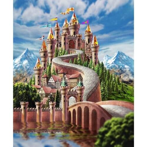 DIY Religion Pattern Diamond Painting Mosaic Cross Stitch 5D Kul Sharif Mosque Diamond Embroidery With Wall Art Decor Painting