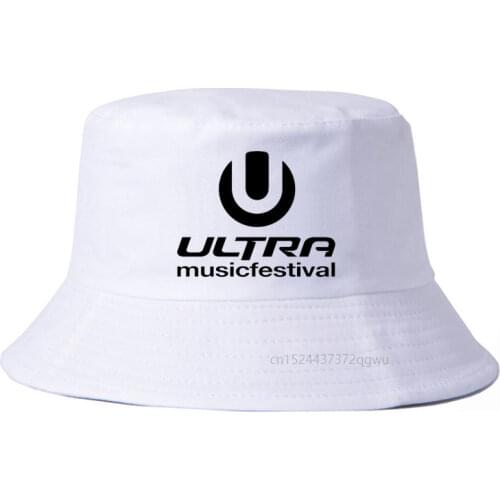 Ultra Music Festival bucket hats harajuku pop fishing fisherman caps fashion Unisex Cotton panama boonie hat