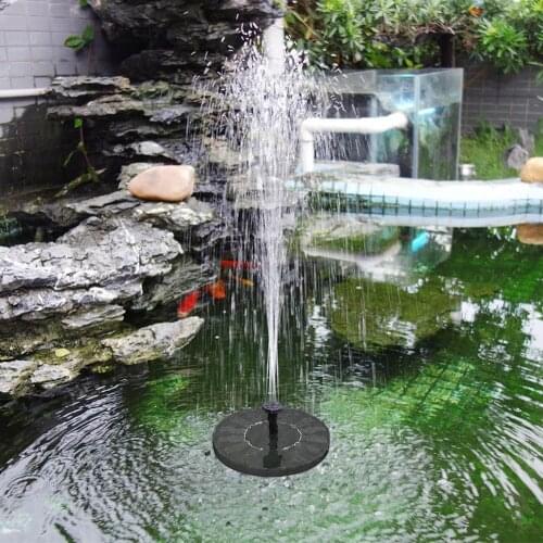 Solar Panel Water Fountain For Garden Decoration Solar Fountain Watering kit Solar Pump Pool Pond Submersible Waterfall Floating