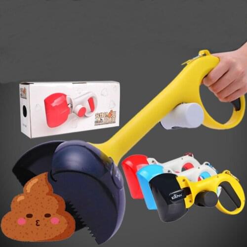 Pet Pooper Scooper for Dog Jaw Poop Scoop Shovel Cat Poop Scooper Pick Up Animal Waste Picker Pet Poop Outdoor Cleaning Tools