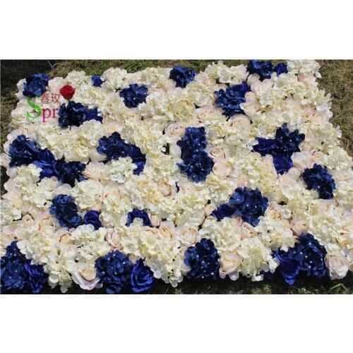 SPR Free Shipping-mix color-10pcs/lot Artificial silk rose flower wall wedding occasion background lawn/pillar decoration