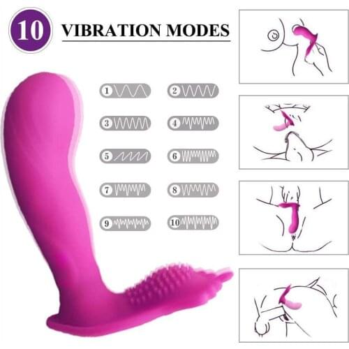 Wear Dildo Vibrator Sex Toy For Women Orgasm Masturbator G Spot Clit Stimulate Remote Control Panties Vibrators Adult Sex Toys