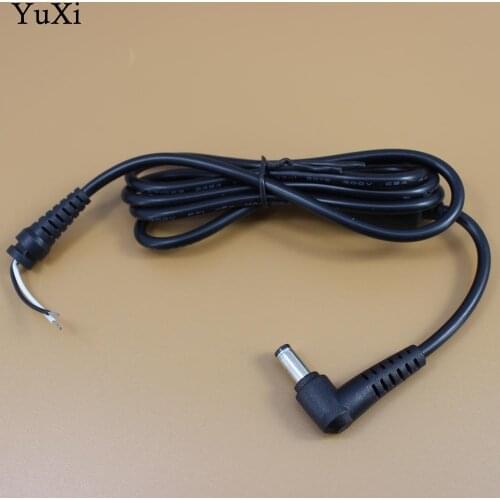 YuXi 5.5X2.5mm DC Power Male Tip Plug Connector With Cord/ Cable For Toshiba Asus Lenovo Laptop Adapter, 5.5/2.5mm