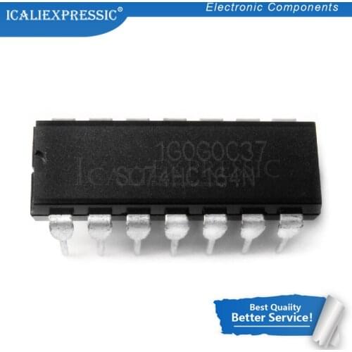 10PCS SN74HC164N DIP14 SN74HC164 DIP 74HC164N 74HC164 new and original IC