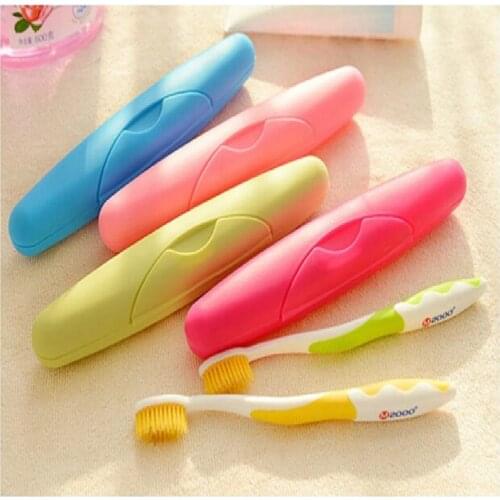 1PCS Toothbrush Holder BathRoom Accessories Toothbrush Case Holder Camping Portable Cover Travel Hiking Box