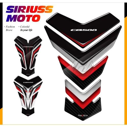 3D Motorcycle Tank Pad Protector Stickers Case for Honda CB500 CB 500 CB500X CB500F Tank