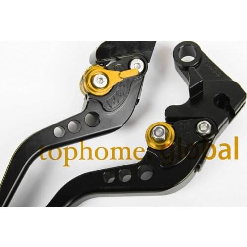 For SUZUKI DL650 V-STROM 2004 - 2010 Short CNC Clutch Brake Levers Black Handlebar 2005 2006 2007 2008 2009 V-STROM 650
