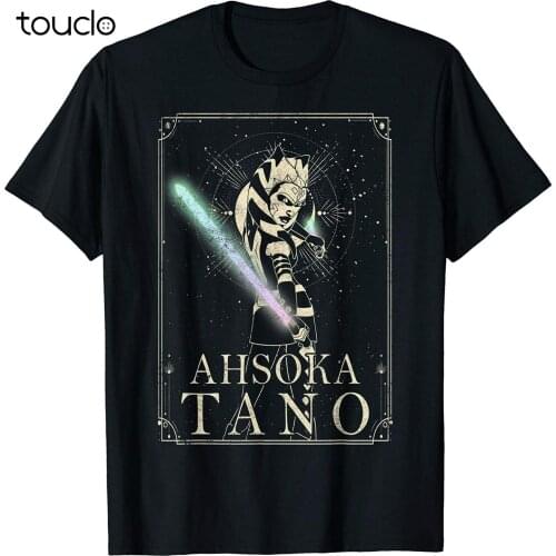 The Clone Wars Ahsoka Tano Celestial Portrait T-Shirt Funny Vintage Gift For Men