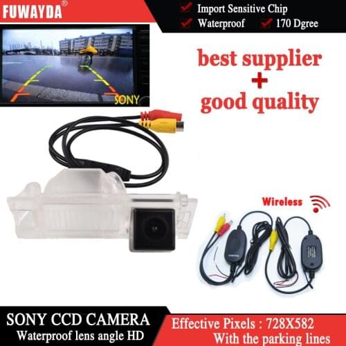 FUWAYDA wifi HD FOR sony CCD Rear View Camera backup reverse parking camera night vision waterproof for Hyundai IX35 /Tucson2011