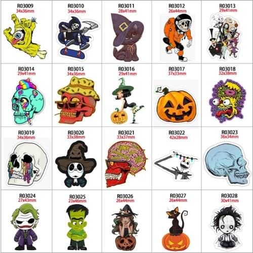 Halloween 30pcs/lotPlanar Resin Jewelry Material Craft Supplies Flatback Planar Resin R0300 R0301 R0302