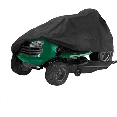 Outdoors Waterproof Oxford Cloth Lawn Mower Tractor Dust Cover Fit Deck Up To 54" Dust cover for lawn mower