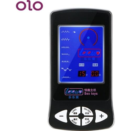 OLO Electric Shock Host Electro Stimulation Medical Themed Toys Sex Products Therapy Massager Sex Toys for Women Men