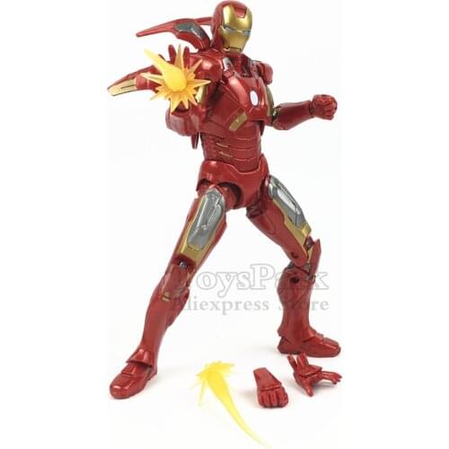 Original Marvel Legends 10th Anniversary Iron Man MK7 Mark 7 VII 6" Action Figure First Ten Years Movie Avenger Toys Doll
