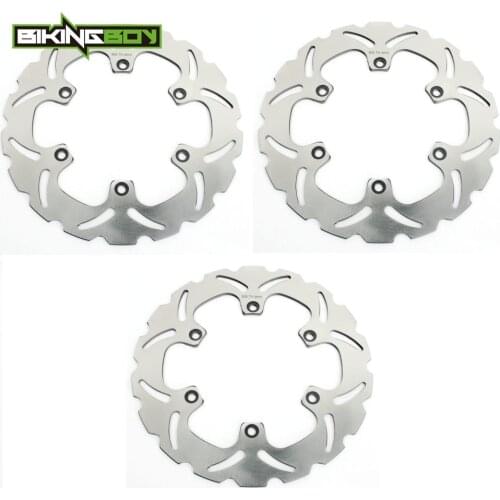 BIKINGBOY RD 350 LC 83-92 RD 350 R 91-95 XJ 600 83-91 FZX 750 Fazer 86-90 XP 500 T-Max 08-11 Front Rear Brake Discs Disks Rotors