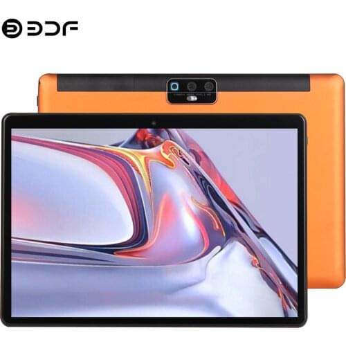 2021 Newest BDF Tablet Pc 10.1 Inch Android 9.0 Octa Core Google Play 4G Network LTE Phone Call GPS WiFi Tablets Dual Camera