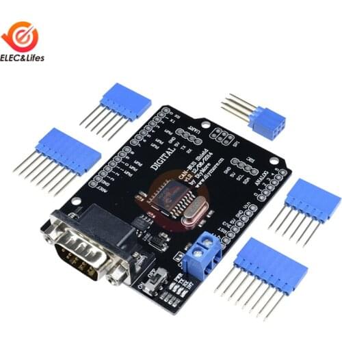 1Set DC 5-12V MCP2515 Can Bus Shield Board SPI Interface 9 Pins Standard Sub-D Connector Expansion Module For Arduino Seeeduino