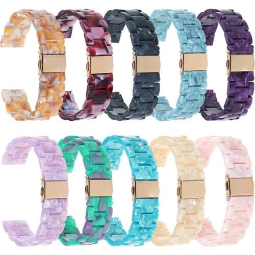 Fashion 20mm 22mm Resin Strap for Huawei Watch Band GT 2 46mm 42mm GT2 Pro Wristband for Honor Magic 2 Bracelet Lightweight Belt