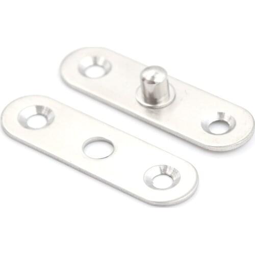 1pcs Rotating Hinge Stainless Steel 360 Degree Rotating Door Pivot Hinge Tone Rotar