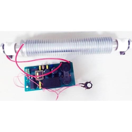 15G/h Ozone generator module for water treatment air purifier device (Ozone power+ quartz ozone tube) with adjustable output