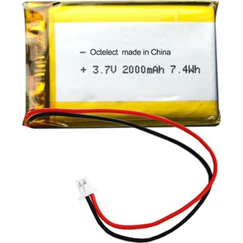 Octelect 3.7v 2000mAh Li-ion Replacement Battery Pack for PS4 Controller PlayStation 4 DualShock CUH-ZCT2J Series LIP1522 Batter