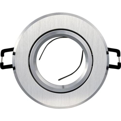 Aluminum mounting frame bracket halogen recessed led spotlights GU10 MR16 Fitting Accessories 65mm Holder+MR16 or GU10