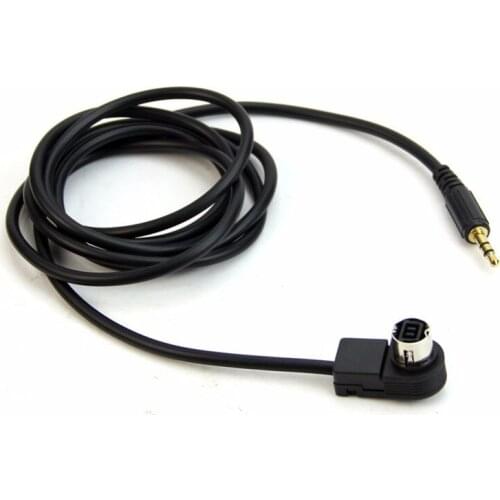 Car 3.5mm Stereo Mini Jack For ALPINE/JVC Ai-NET 4FT 100cm Aux Car o Cable Fit for Adapter for Phone