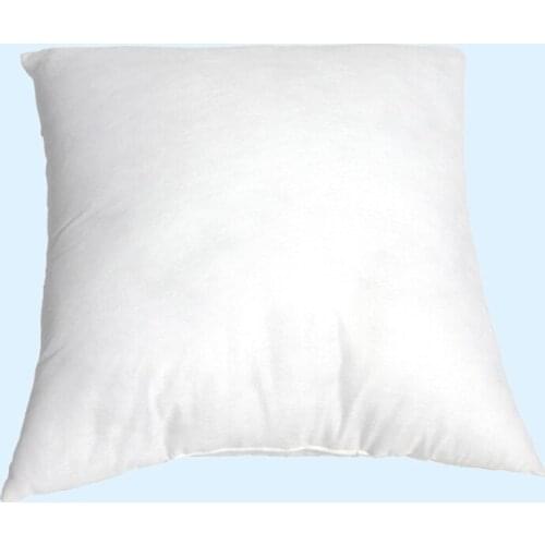 White Pillow Core Soft Non-woven Fabric Cotton Car Backrest Chair Seat Cushion Filling Pillow Core Square 33