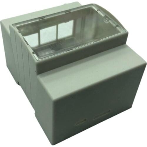 For Raspberry Pi 4 Model B ABS Case White Case Protective Case Enclosure for RPI 3 Model B