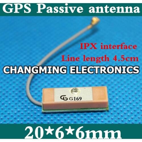 GPS Passive antenna G169 6*20*6mm GPS antenna Tablet, navigation trackers, flow velocity(working 100% Free Shipping)1PCS
