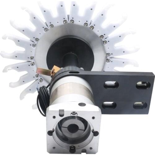 Engraving machine automatic tool changer cnc spindle motor cutter disc and tool changer