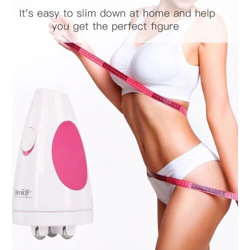 Massage Lose Weight Machine Roller Instrument Abdominal Exercise Handle-held Massage Machine Full Body Slimming Massage Tool