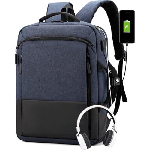 Multi Functional Businness Backpack Large Capacity Travel Bag Water proof Male 15'6 Laptop Backpack Fashion Female Shoulder Bag