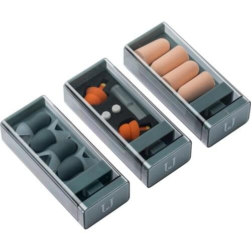 Soft Silicone Ear Plugs Sound Insulation Ear Protection Earplugs Anti Noise Snoring Sleeping Plugs For Travel Noise Reduction