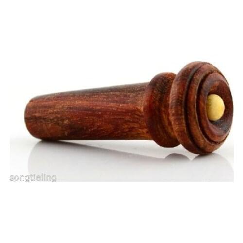 50pcs of great rosewood violin endpins,beautiful Boxwood decoration