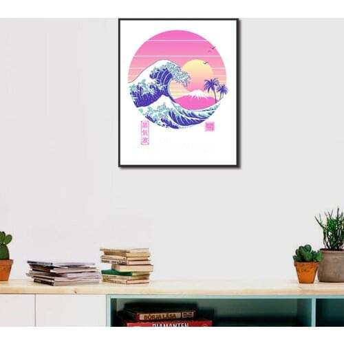 Poster Aesthetic Printing Canvas Painting Frameless New Chinese Living Room Decoration Accessories Chinese Style Painting